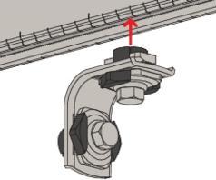 Image du produit Fischer FIS 538666 Equerre de montage MW Clix 90° prémontée