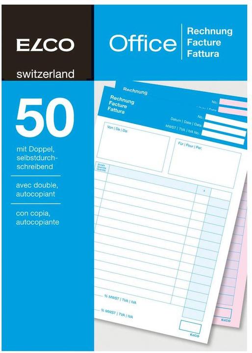 Produktbild Elco Rechnung (50 x)