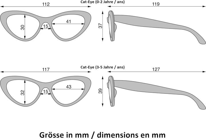 Produktbild Babiators Original Cat Eye Sonnenbrille