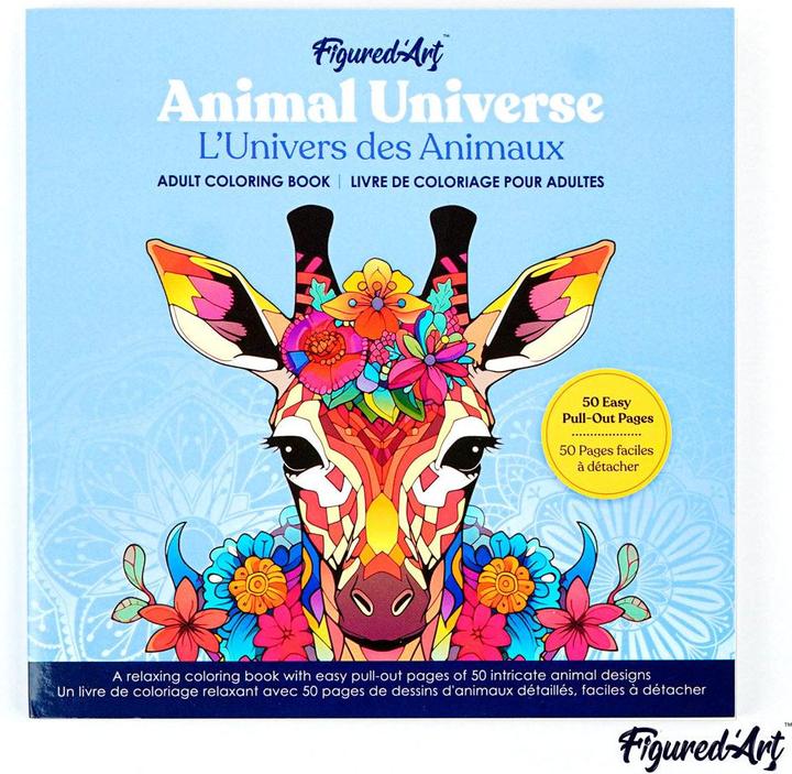 Produktbild Staedtler Buntstiftset mit Malblock Tierdesigns (Mehrfarbig)