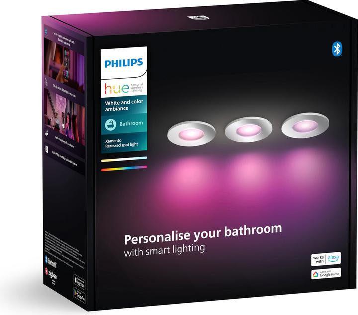 Produktbild Philips White & Color Ambiance Xamento (1200 lm, GU10)