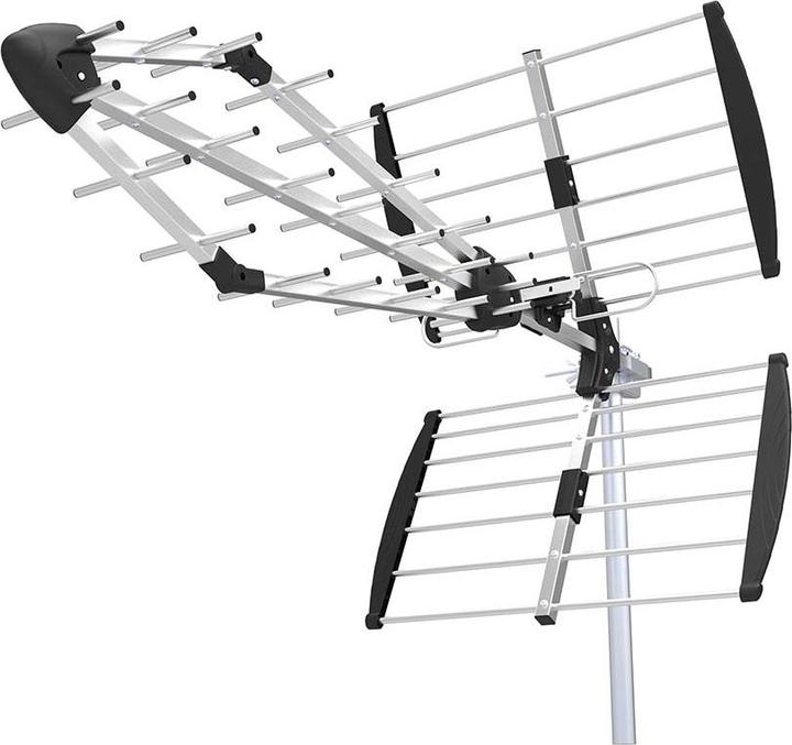 Actual product image Nedis Outdoor antenna - UHF - Reception range: ≥50 km - LTE700 - Gain dBi (with antenna cable): 1 (Parabolic antenna, 13.50 dB, LTE)