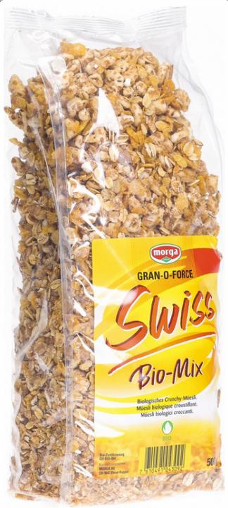 Image du produit Granoforce Swiss Bio Mix sans sucre Bourgeon Morga (500 g)