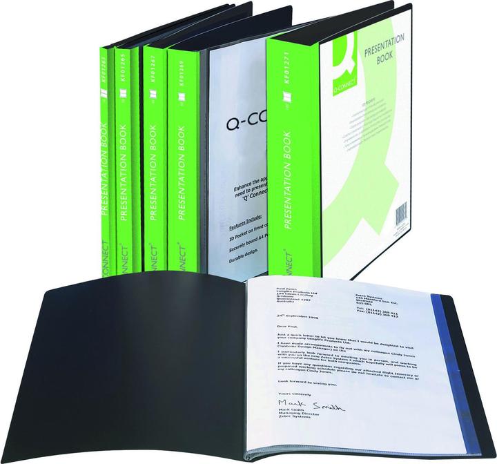 Produktbild Q-Connect Sichtbuch (A4, 1 x)