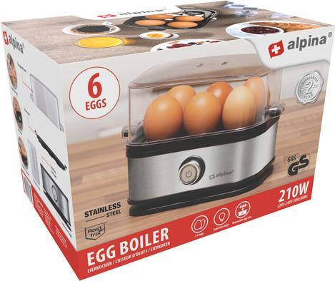 Image du produit Alpina Garden Cuiseur à oeufs 210 W (Prise UE)