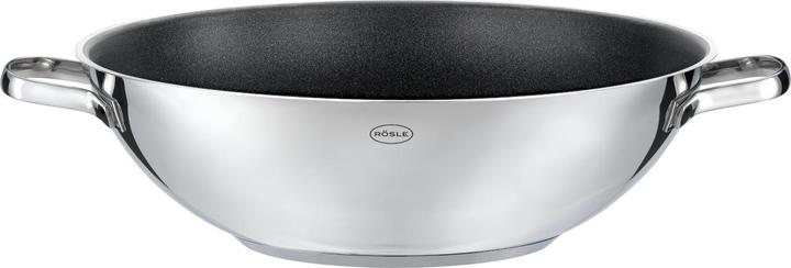 Produktbild Rösle Wok Pureelements Keramik ProCeraPlus ø 32 cm (32 cm, Wok Pfanne, Edelstahl)