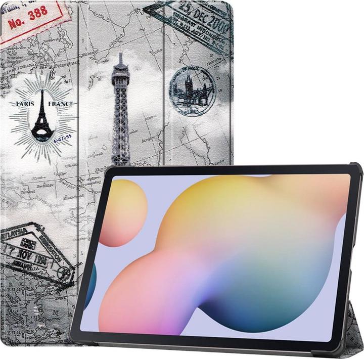 Produktbild Cover-Discount Galaxy Tab S7+ (12.4) - Tri-fold Smart Case Paris (Galaxy Tab S7 FE)