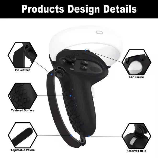 Image du produit MU Classic Meta Quest 2 Controller Grip Cover Pro