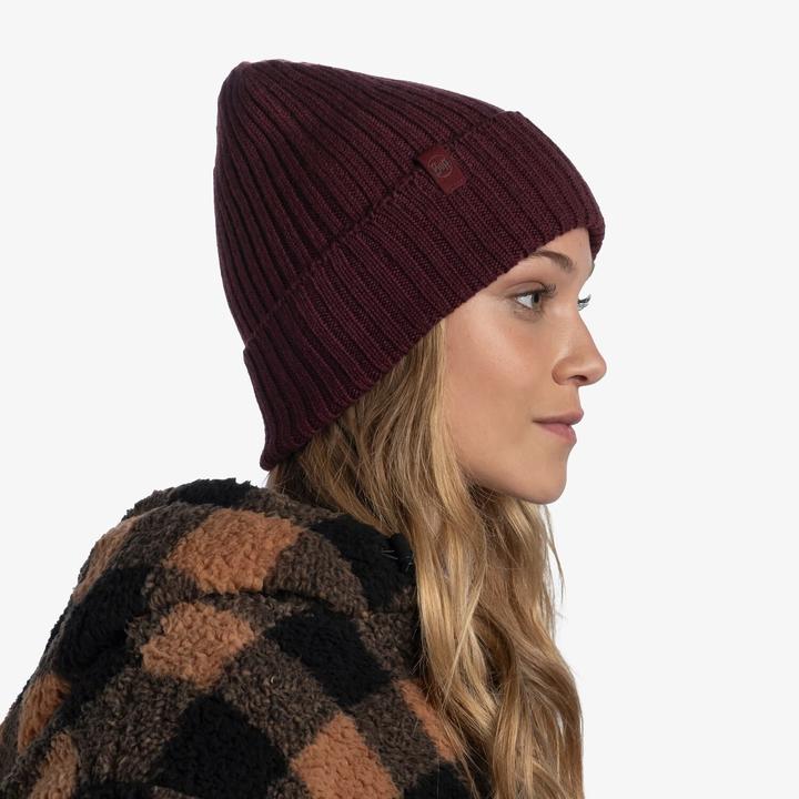 Produktbild Buff Knitted Hat Norval Maroon (One Size)