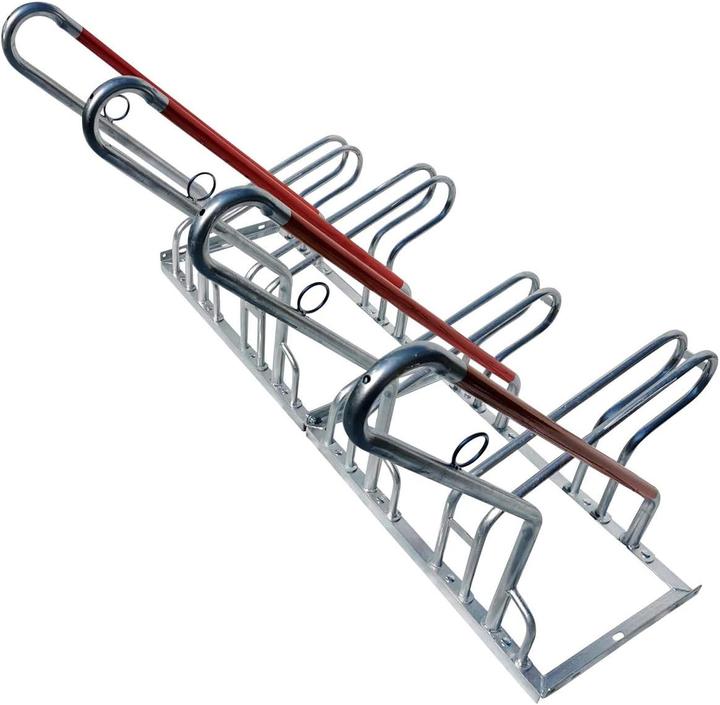 Actual product image Vdp Veloständer mit Diebstahlsicherung für vier Räder
