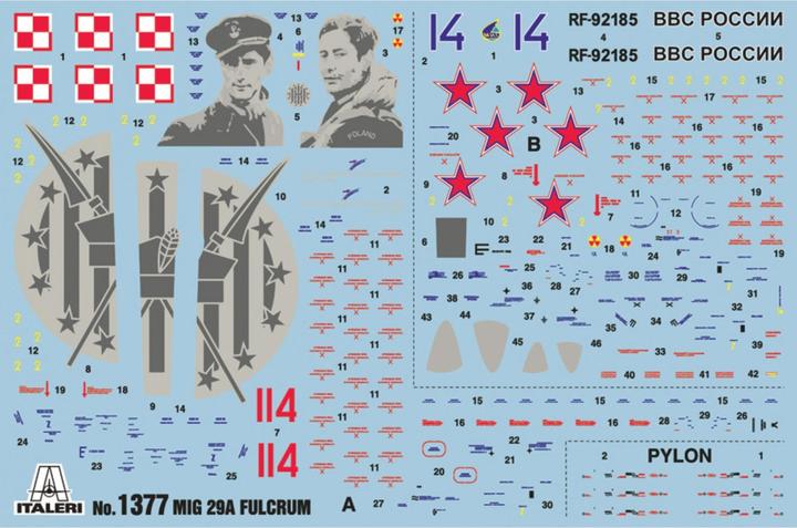 Image du produit Italeri MIG 29A Fulcrum