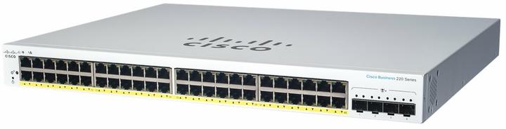 Image du produit Cisco PoE+ Switch CBS220-48P-4G 52 Port (52 Ports)