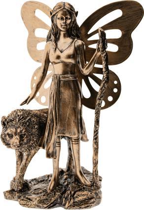 Produktbild Berk Statue „Krafttierelfe Wolf”