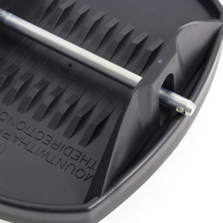 Actual product image XPOtool 4x Caravan Jack Pads 180x145mm with Metal Pins Universal Trailer Motorhome Stabilise Feet