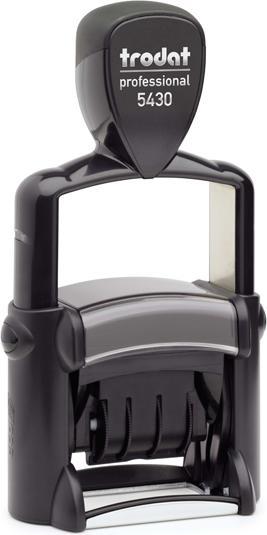 Actual product image Trodat Date stamp with texts