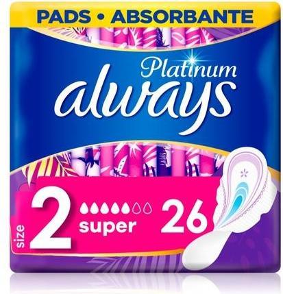Actual product image Always Platinum Super (26 x)