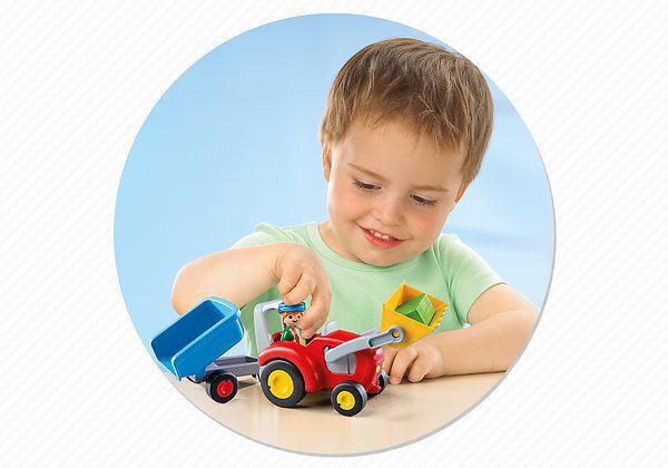 Actual product image Playmobil Tractor (6964, Playmobil 1.2.3)