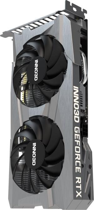 Actual product image Inno3D RTX3050 Twin X2 6GB GDDR6 HDMI DVI DP (6 GB)