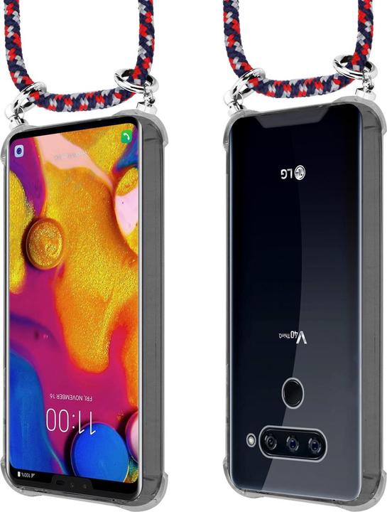 Produktbild Cadorabo TPU Handy Kette SILBER Cover