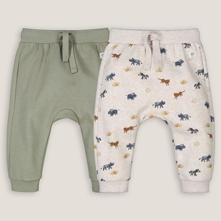 Image du produit La Redoute Collections Lot de 2 joggpants en sweatware (60)