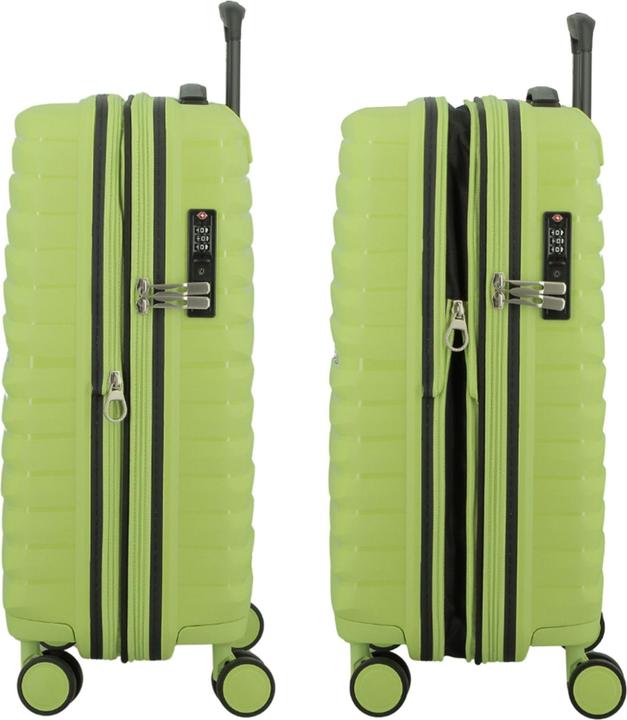 Immagine prodotto Jump Xwave Carrello da cabina a 4 ruote da 55 cm con ripiegamento elastico (35 l, Bagaglio a mano (fino a 50 litri))