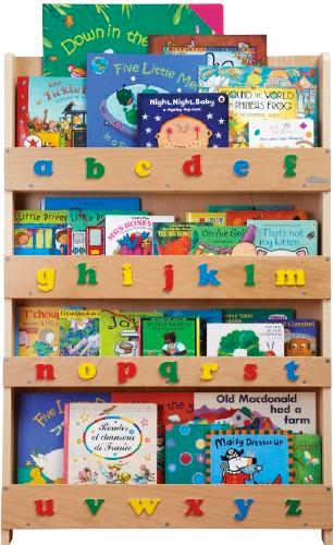Produktbild Tidy Books Kinder Bücherregal mit Kleinbuchstaben natur