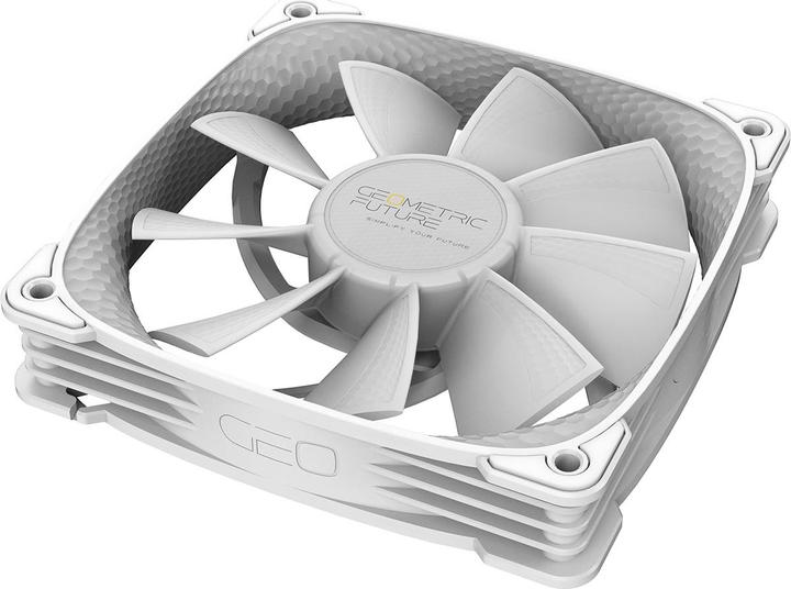 Image du produit Geometric Future Ventilateur Squama 2505B RGB, pack de 3 - 120 mm, blanc (120 mm, 3 x)