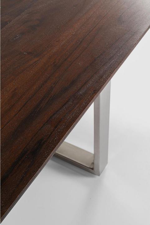 Actual product image Kare Design Table Symphony Walnut Chrome 180x90cm