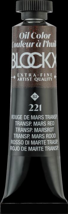 Marte rosso trasparente