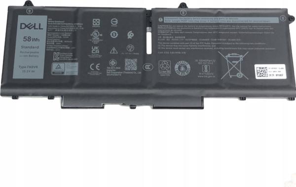 Dell BTRY,PRI,58WHR,4C,LITH,BYD (4 Cells, 3625 mAh)