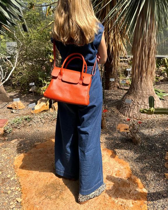 Produktbild Prima Ballerina Julia - Handtasche Leder Orange