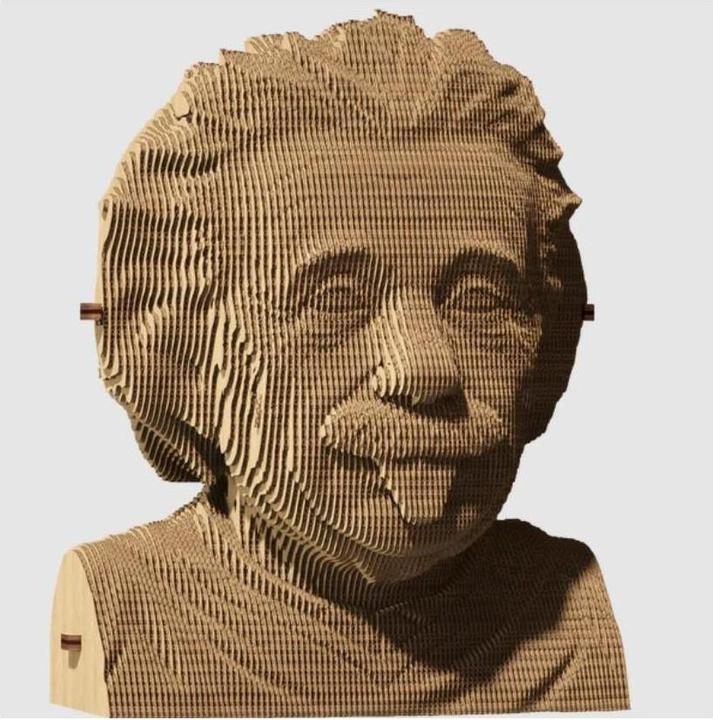Image du produit Cartonic CARTMALB - Albert Einstein - Puzzle 3D (172 pièces)