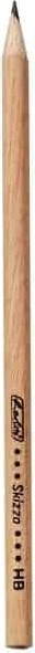 Actual product image Herlitz Pencil Skizzo natural, hexagonal, hardness HB (HB, 4 x)