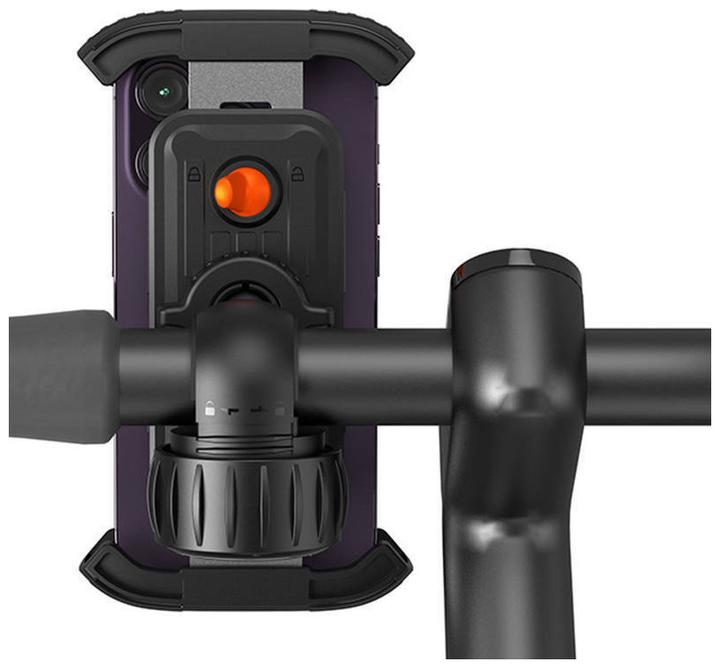 Actual product image Baseus QuickGo bike carrier for phones (black)