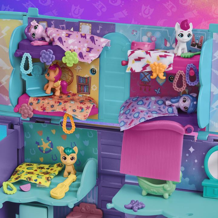Immagine prodotto My Little Pony Mini World Magic Mare Stream, Set di gioco per camper