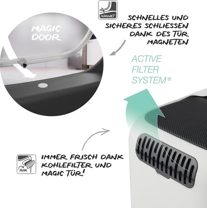 Image du produit Rotho Biala (Bac à litière fermé)
