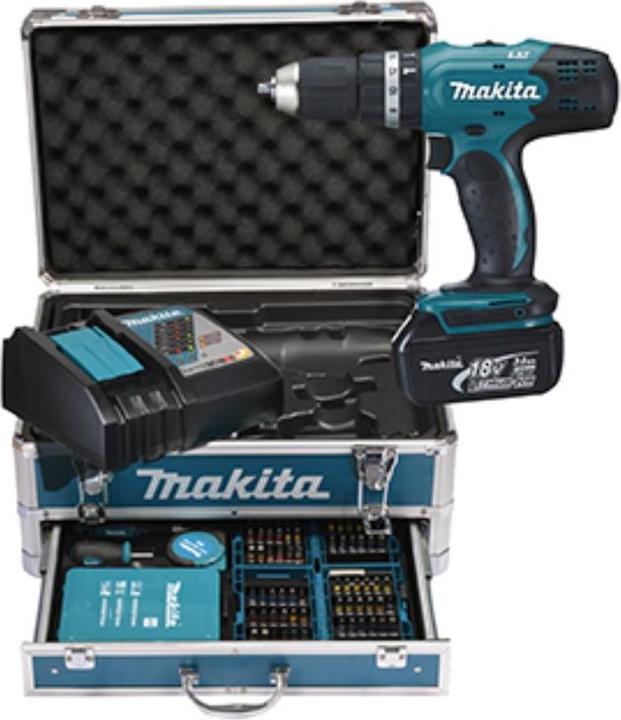 Immagine prodotto Makita DHP453RFX2 Set (Batteria ricaricabile)