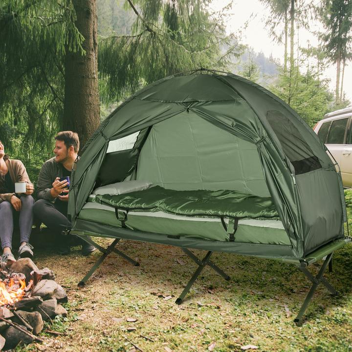 Actual product image Outsunny Camping bed 4 in 1 set