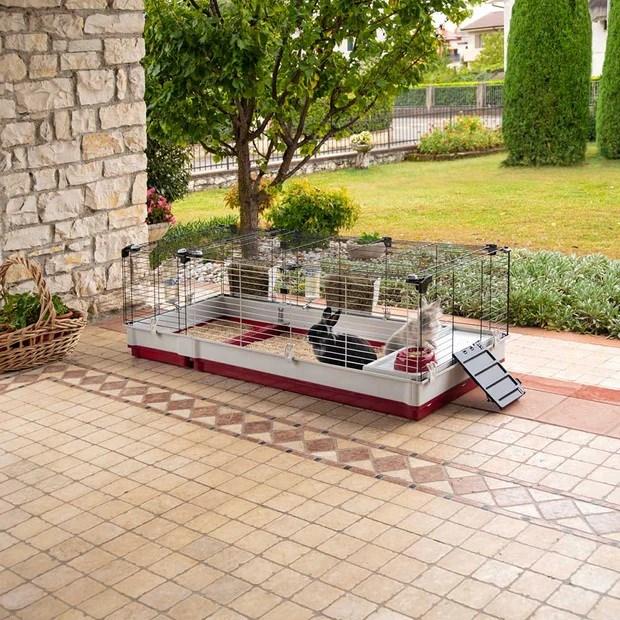 Image du produit Ferplast Cage à lapins Krolik 160, 162x60x50cm