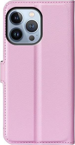 Produktbild MU Classic Litchi Leder Bookcover Series (Apple iPhone 14 Pro)