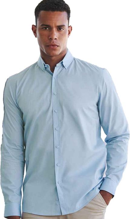 Henbury Formelles Hemd CoolPlus Langärmlig (M)