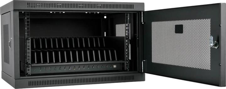 Actual product image Eaton Tripp Lite Series CS16USB Mobile trolley and cabinet Cabinet for managing portable devices Black
