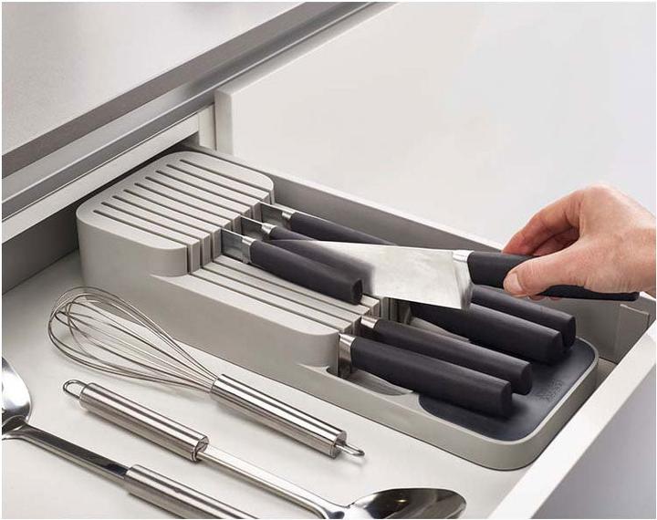 Produktbild Hermex Messerkasten Besteckhalter Besteckfach für Schublade