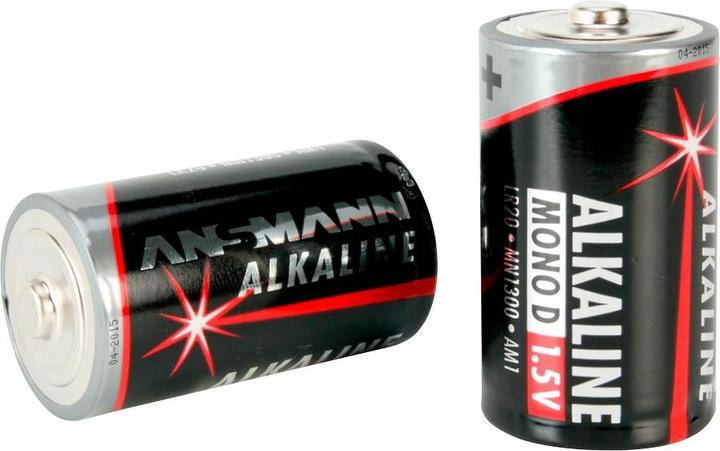 Produktbild Ansmann D LR 20 Red-Line (2 Stk., D, 16000 mAh)