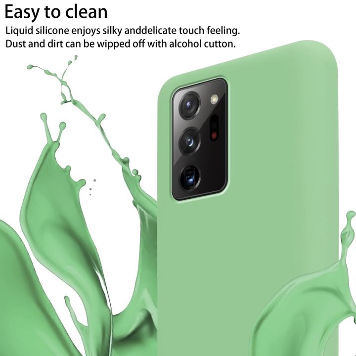 Actual product image Cadorabo TPU Cover Mobile Phone Chain Liquid (Samsung Galaxy Note 20+)