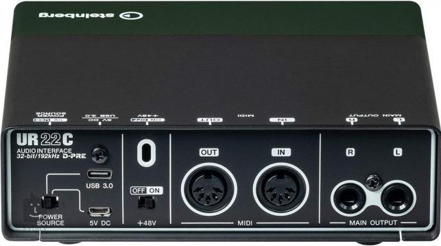 Actual product image Steinberg UR22C Green (USB)
