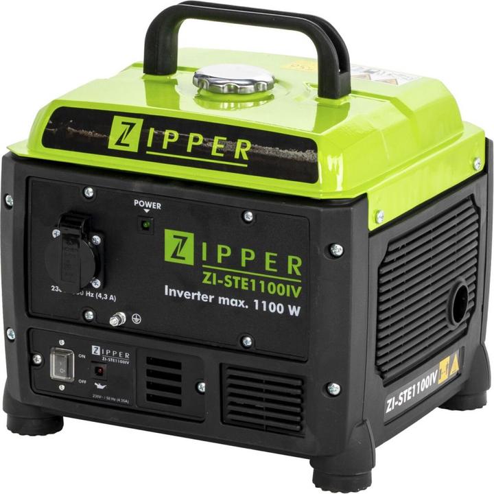 Actual product image Zipper Power generator inverter, 1,000 W (800 W, 1.55 l)