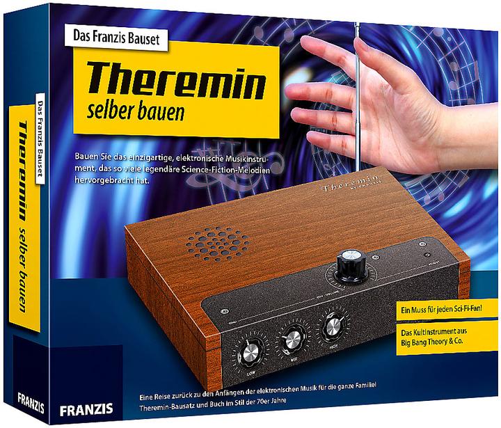 Actual product image Franzis Build your own theremin