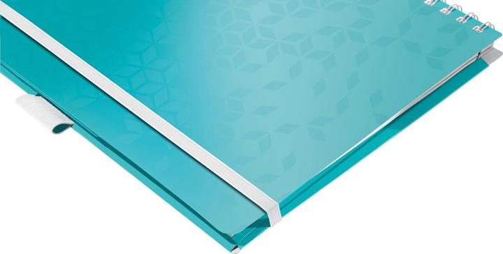 Image du produit Leitz Livre à spirales Wow (A4, À rayures, Couverture souple)