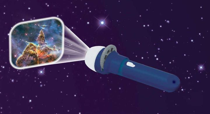 Actual product image Brainstorm space torch (German)
